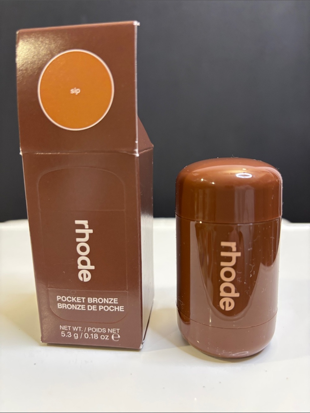 RHODE Pocket Bronze Stick in Sip